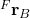 {}^{F}\mathbf{r}_{B}