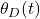 \theta_{D}(t)