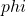 \\phi