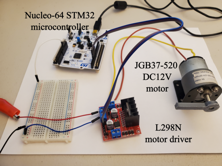 Control Dc Motors By Using Stm32 Microcontrollers Smt32