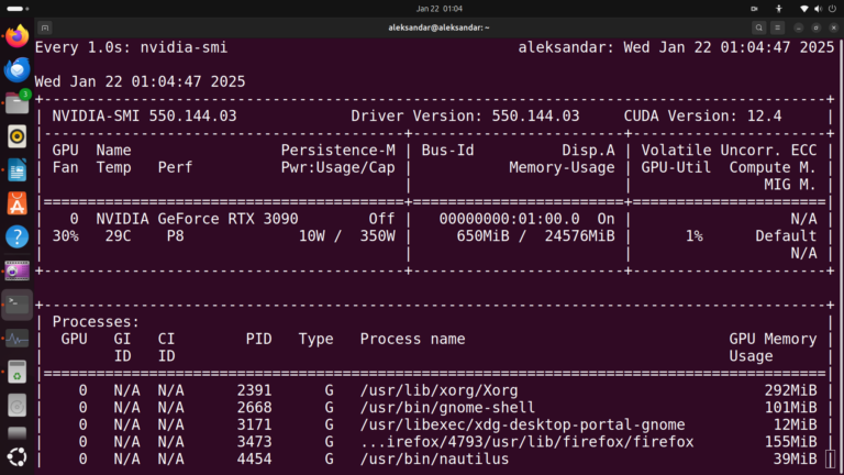 How to Monitor GPU Usage and GPU Resources on Linux Ubuntu – NVIDIA-SMI ...